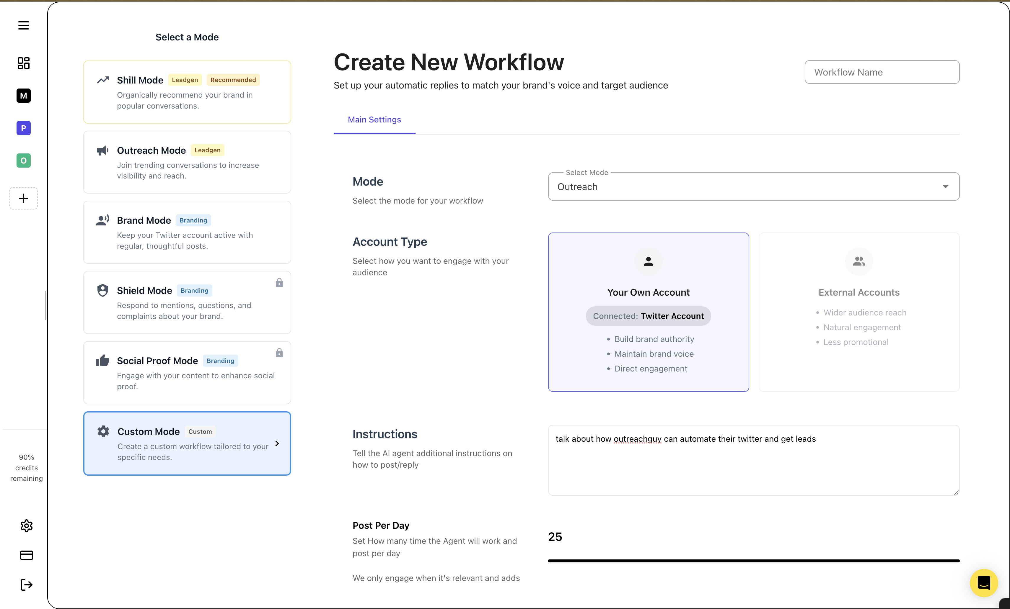 Create Agents Preview